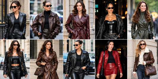 10 Celebrity Fashion Trends in Leather