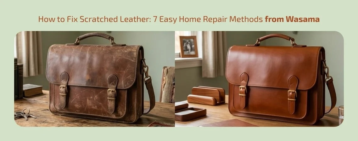 How to Fix Scratched Leather: 7 Easy Home Repair Methods