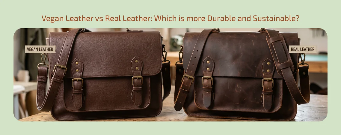 Vegan Leather vs Real Leather: Which is more Durable and Sustainable?