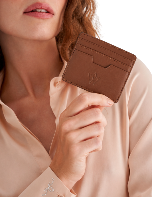 Leather Card Holder Slim
