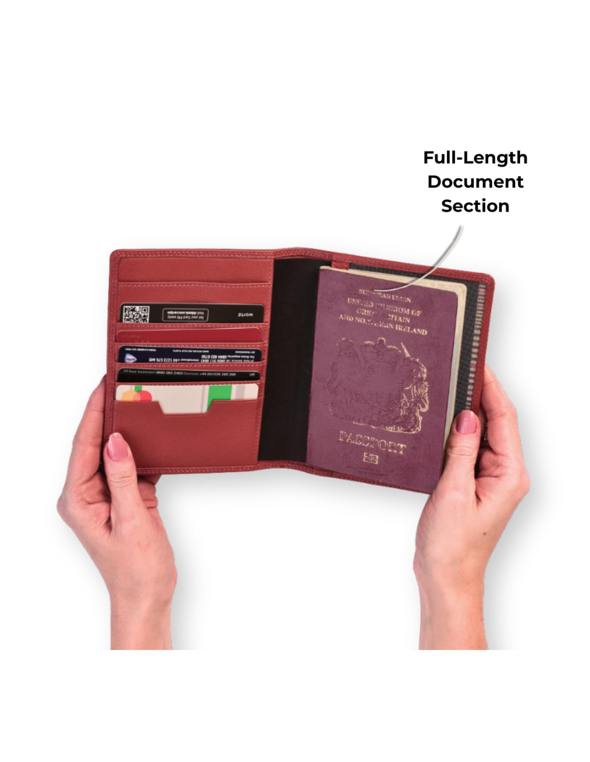 Leather Passport Holder