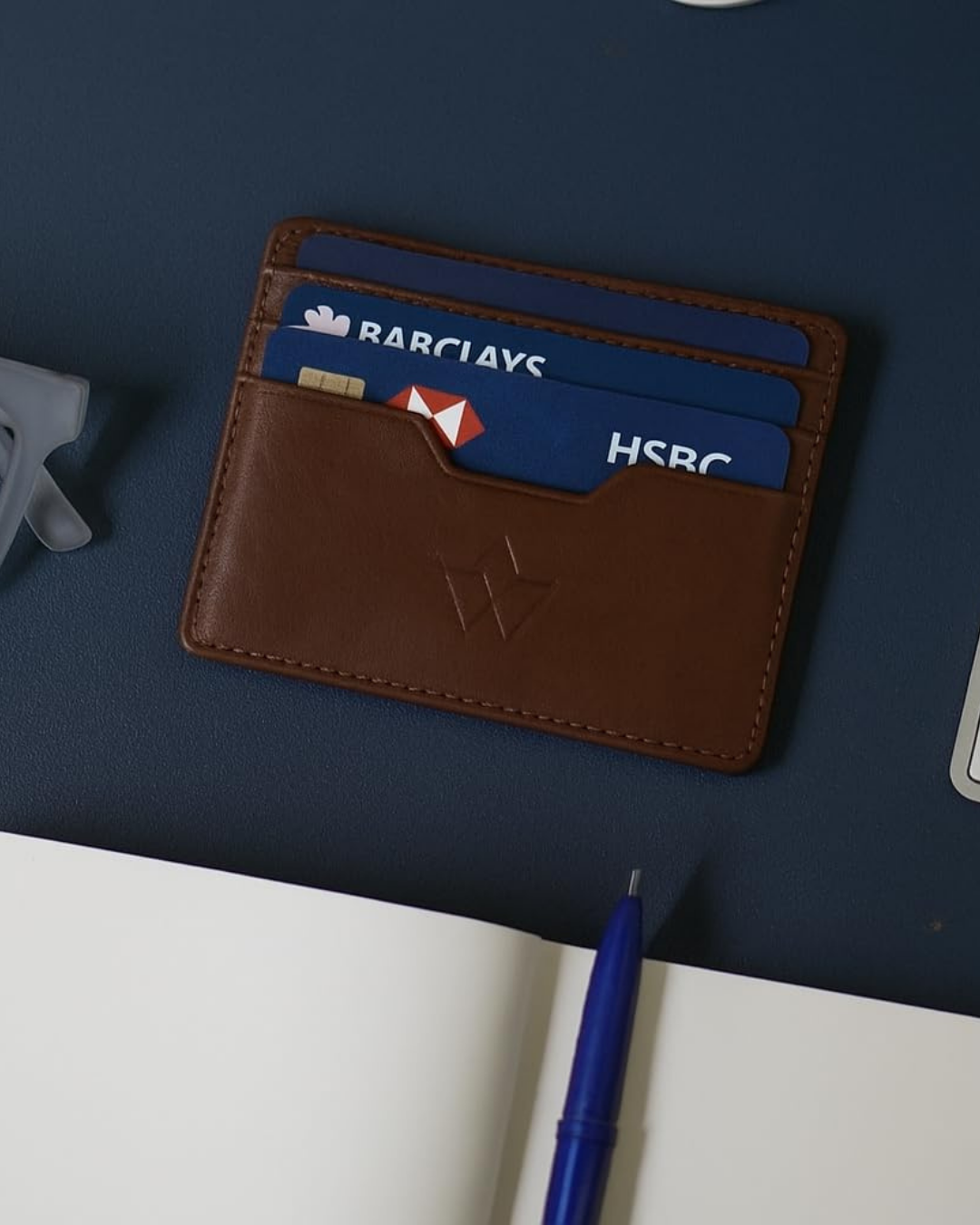 Leather Card Holder Slim