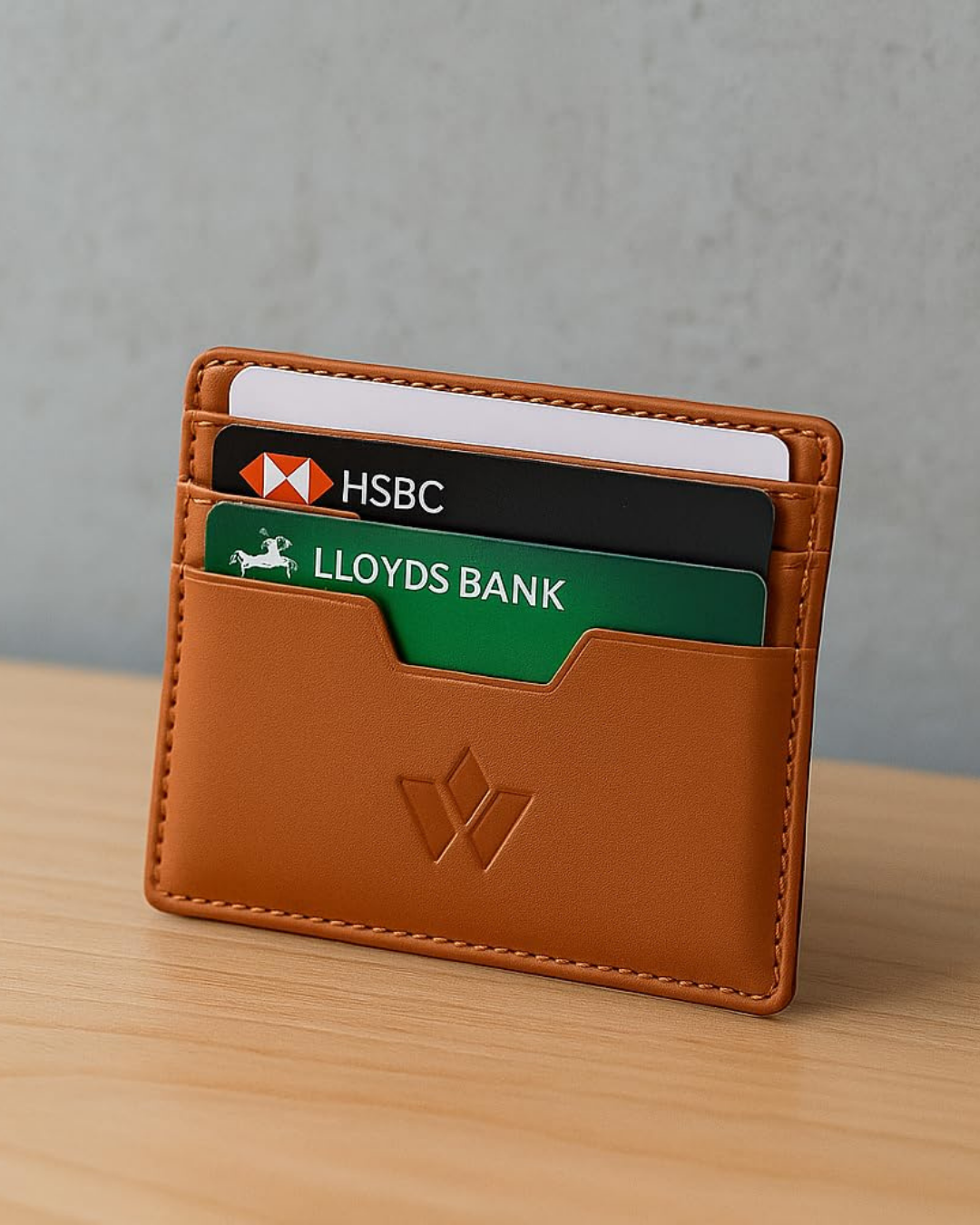 Leather Card Holder Slim