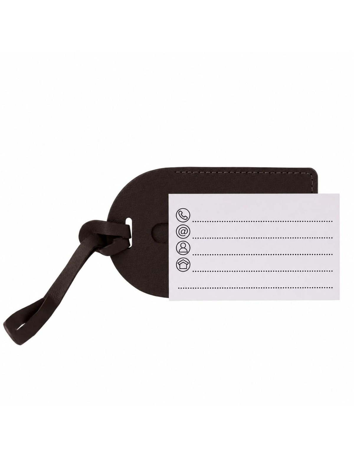 Genuine Leather Luggage Tag
