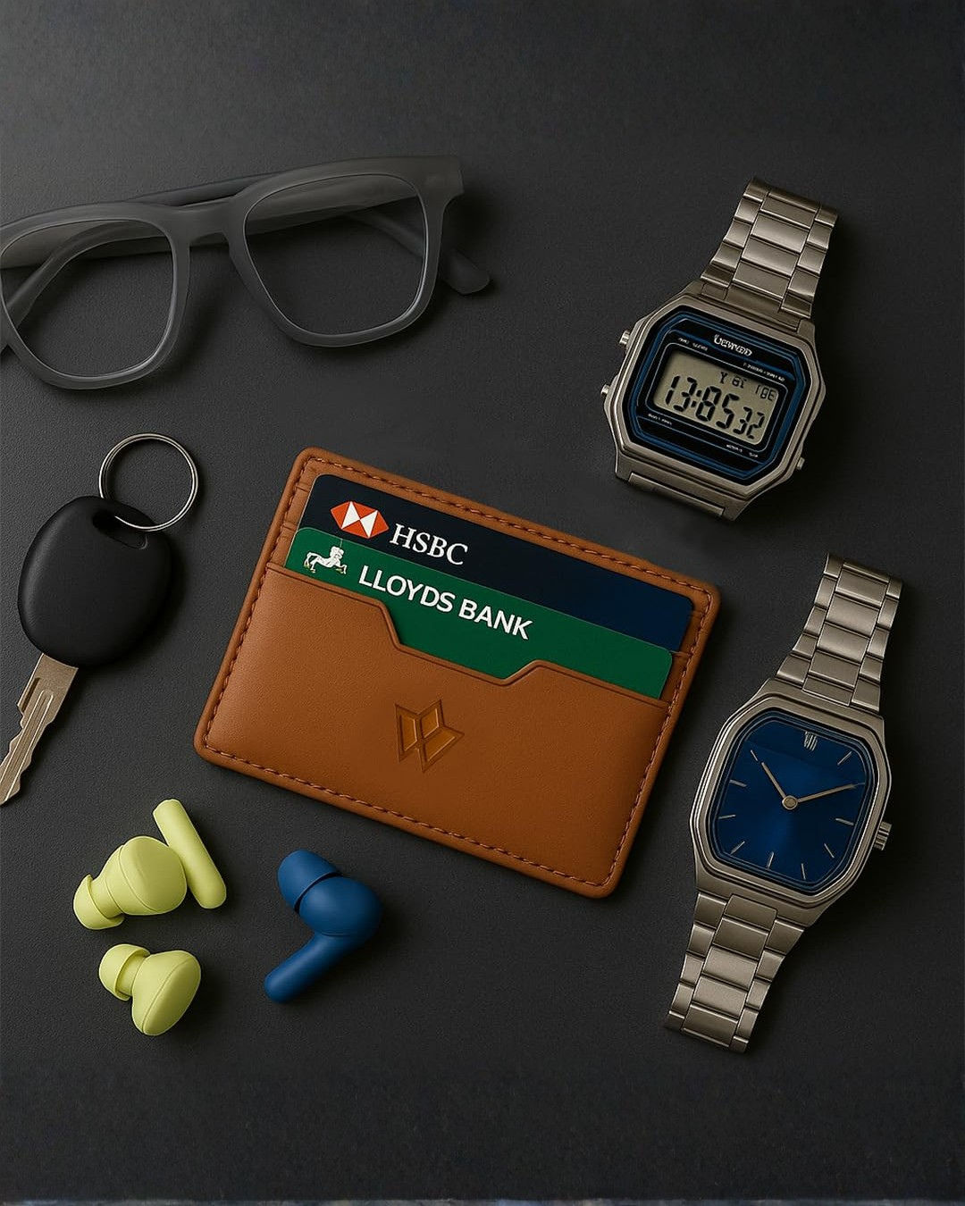 Leather Card Holder Slim