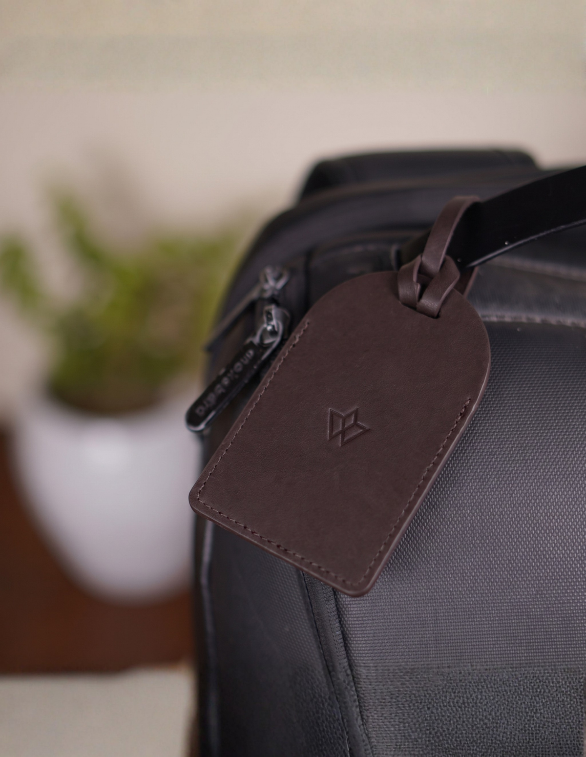 Genuine Leather Luggage Tag