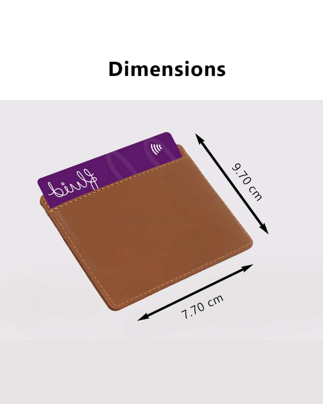 Leather Card Holder Slim