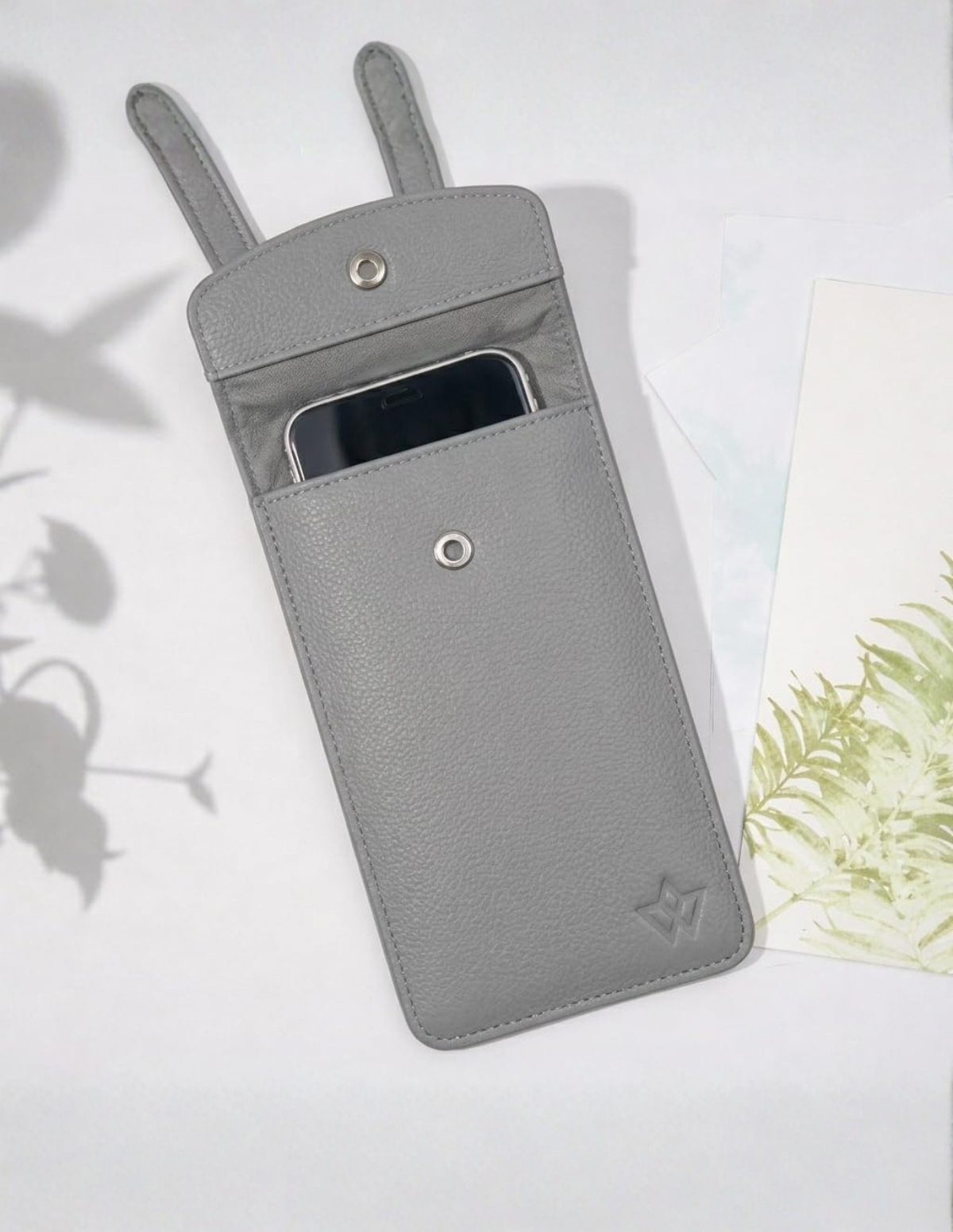 Genuine Leather Crossbody Phone Bag Sidekick