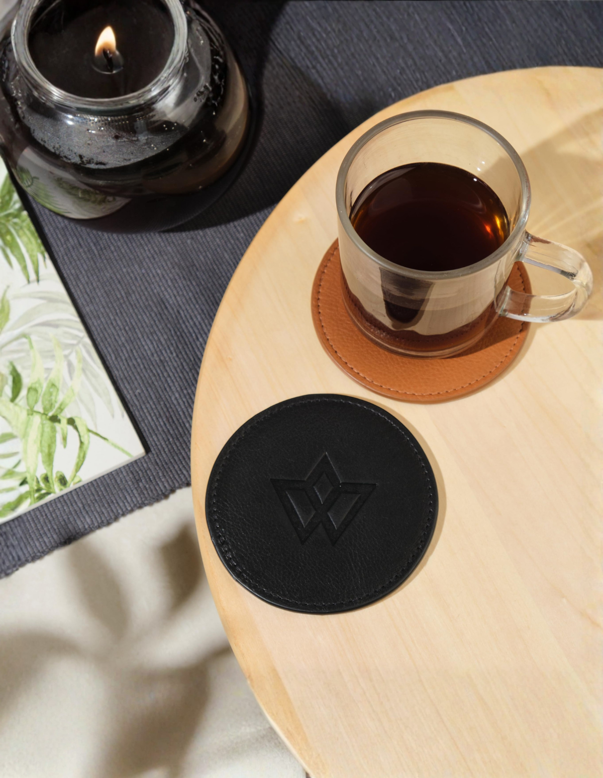 Genuine Leather Coasters