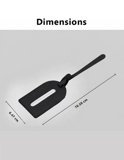 A black plastic kitchen spatula with a handle, shown on a light gray background with dimension lines and text indicating measurements of 6.47 cm by 10.