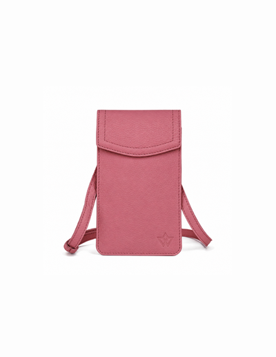 Wasama Sidekick Full-Grain Leather Crossbody Phone Bag — RFID Protected