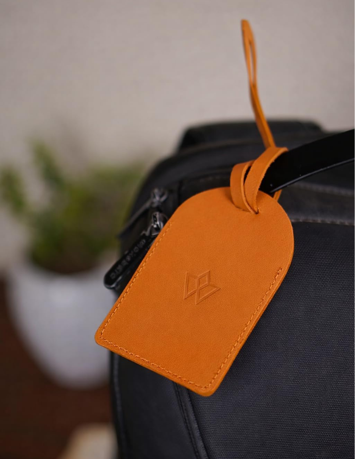 Genuine Leather Luggage Tag