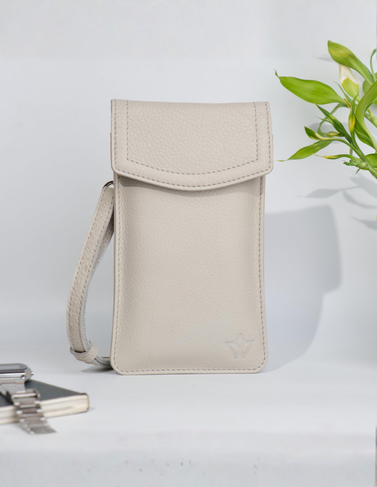 Genuine Leather Crossbody Phone Bag Sidekick