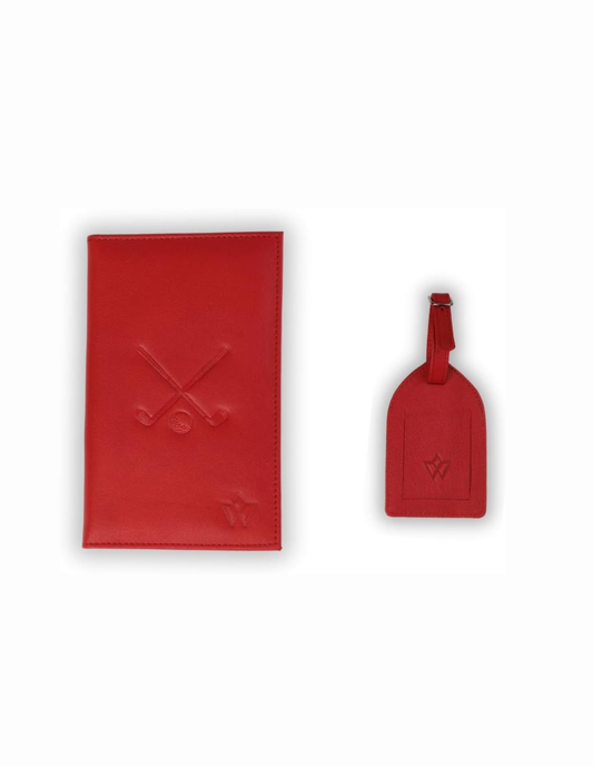 Golf Score Card and Tee Holder