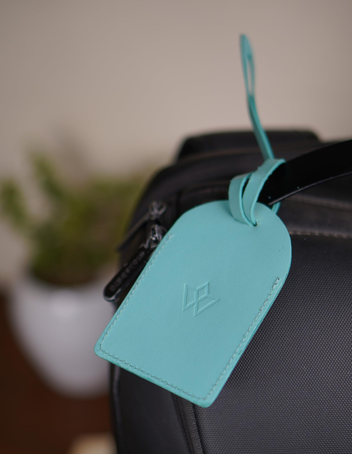 Genuine Leather Luggage Tag