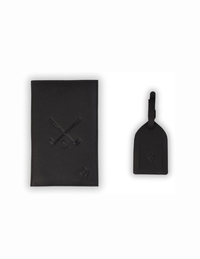 Golf Score Card and Tee Holder