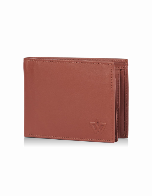 Genuine Napa Soft Leather Wallet for Men Black | Classic bi-fold Style, Multiple Card Slots, Durable | RFID Protection | The Classic