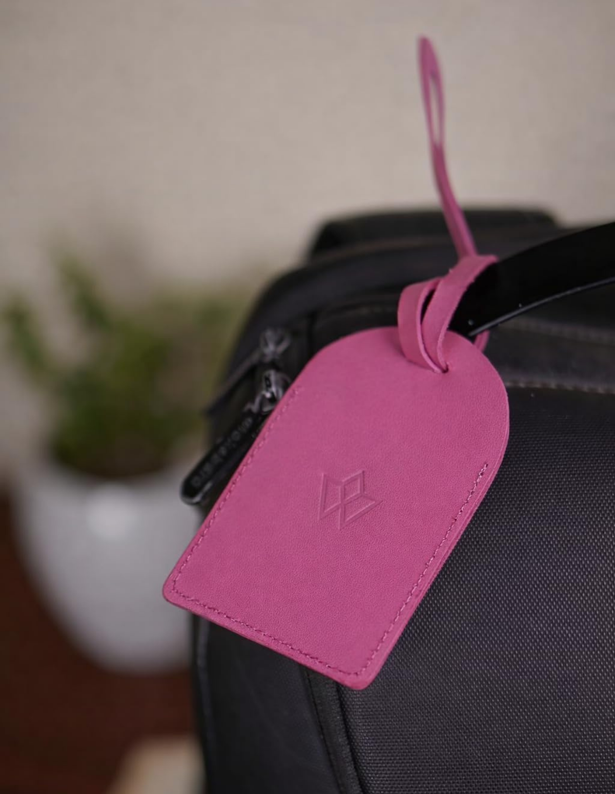 Genuine Leather Luggage Tag