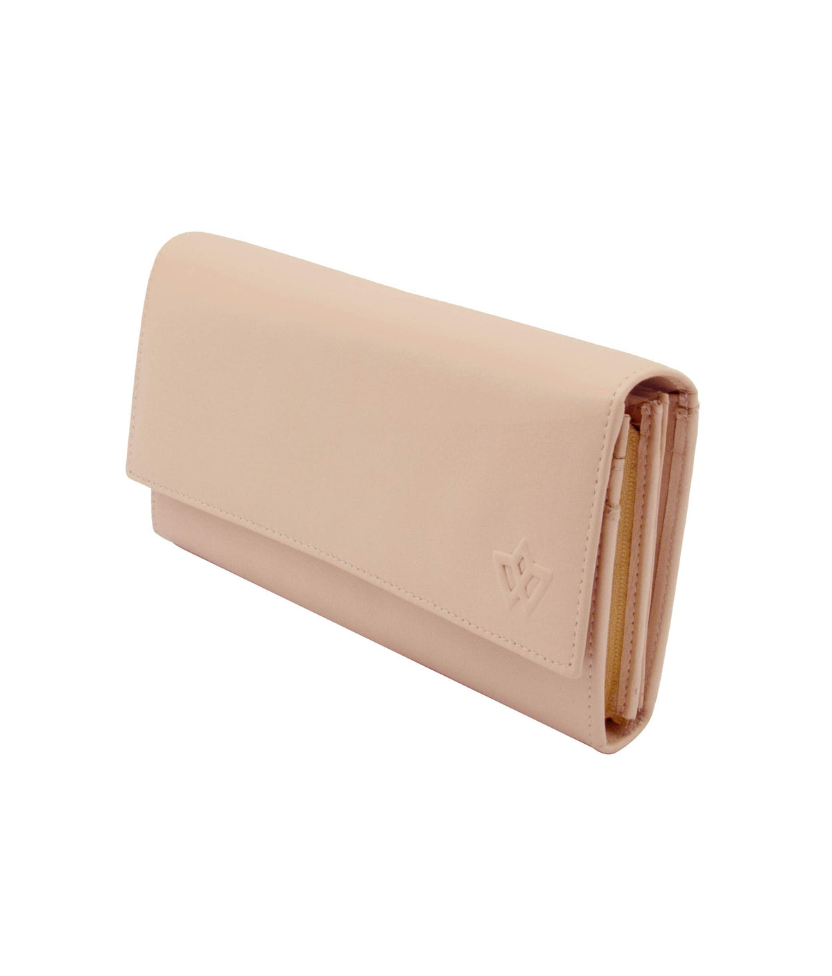 Genuine Leather Long Wallet for Women with Multiple Card Slots, Phone Compartment, Zipper Coin Pouch and RFID