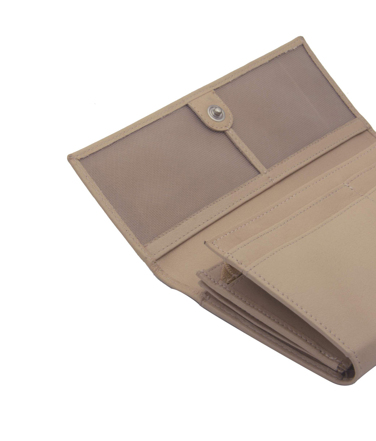 Genuine Leather Long Wallet for Women with Multiple Card Slots, Phone Compartment, Zipper Coin Pouch and RFID