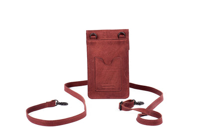 Genuine leather phone crossbody bag Colours Available (washed out look) | Travel, Sling, Festival, Holiday | RFID protection