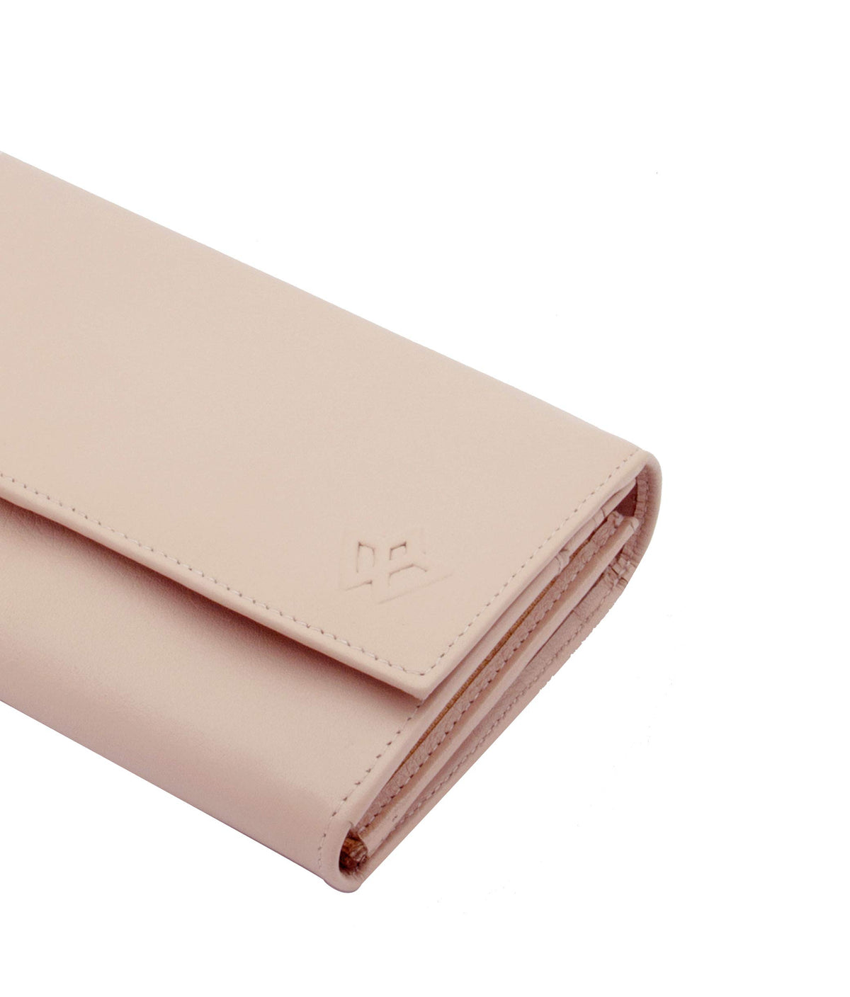 Genuine Leather Long Wallet for Women with Multiple Card Slots, Phone Compartment, Zipper Coin Pouch and RFID