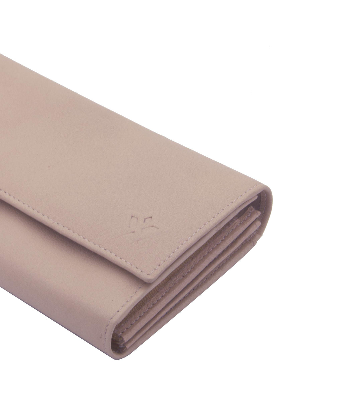 Genuine Leather Long Wallet for Women with Multiple Card Slots, Phone Compartment, Zipper Coin Pouch and RFID