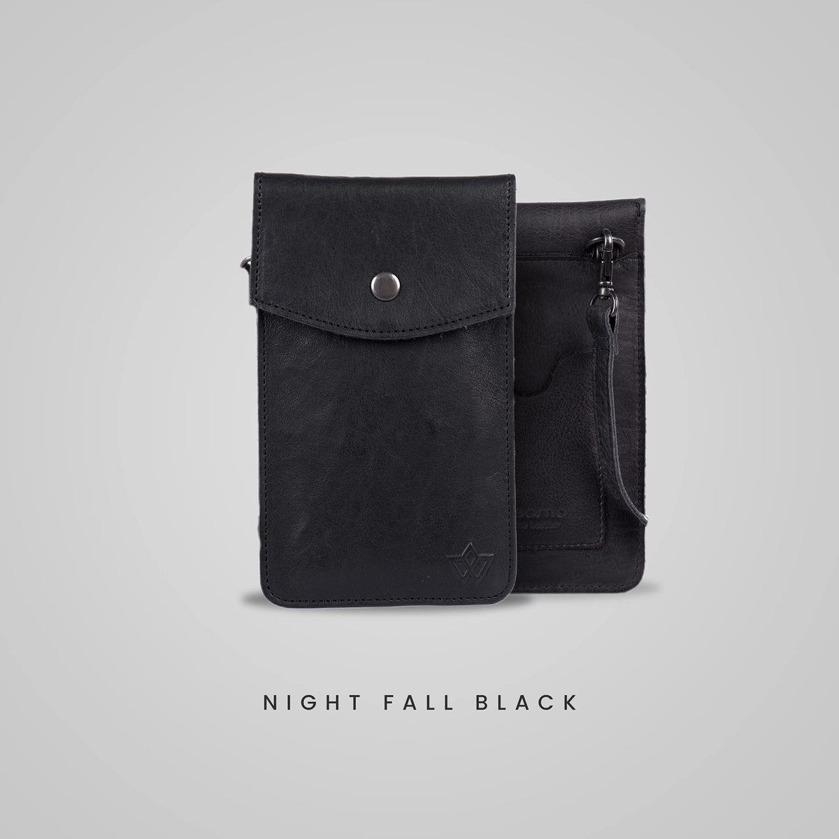 Genuine leather phone crossbody bag Colours Available (washed out look) | Travel, Sling, Festival, Holiday | RFID protection
