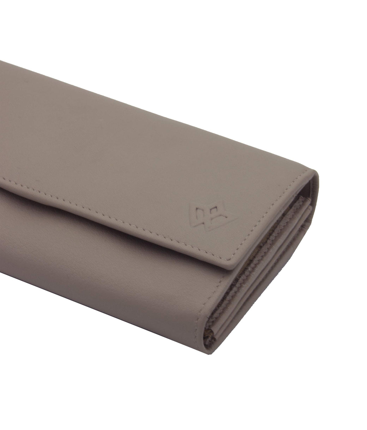 Genuine Leather Long Wallet for Women with Multiple Card Slots, Phone Compartment, Zipper Coin Pouch and RFID