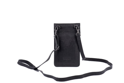 Genuine leather phone crossbody bag Colours Available (washed out look) | Travel, Sling, Festival, Holiday | RFID protection
