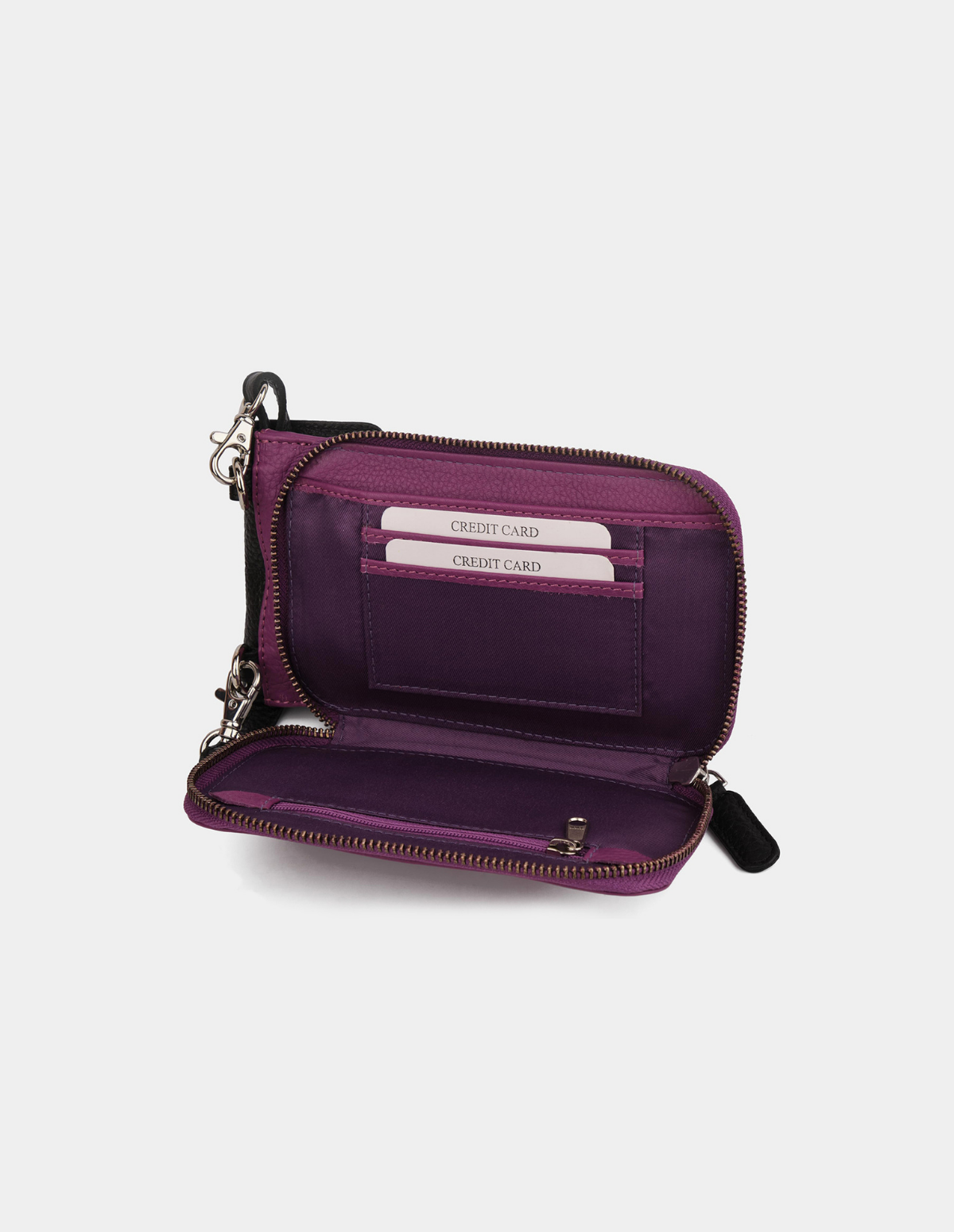 Genuine Leather Crossbody Phone Bag Sidekick Plus