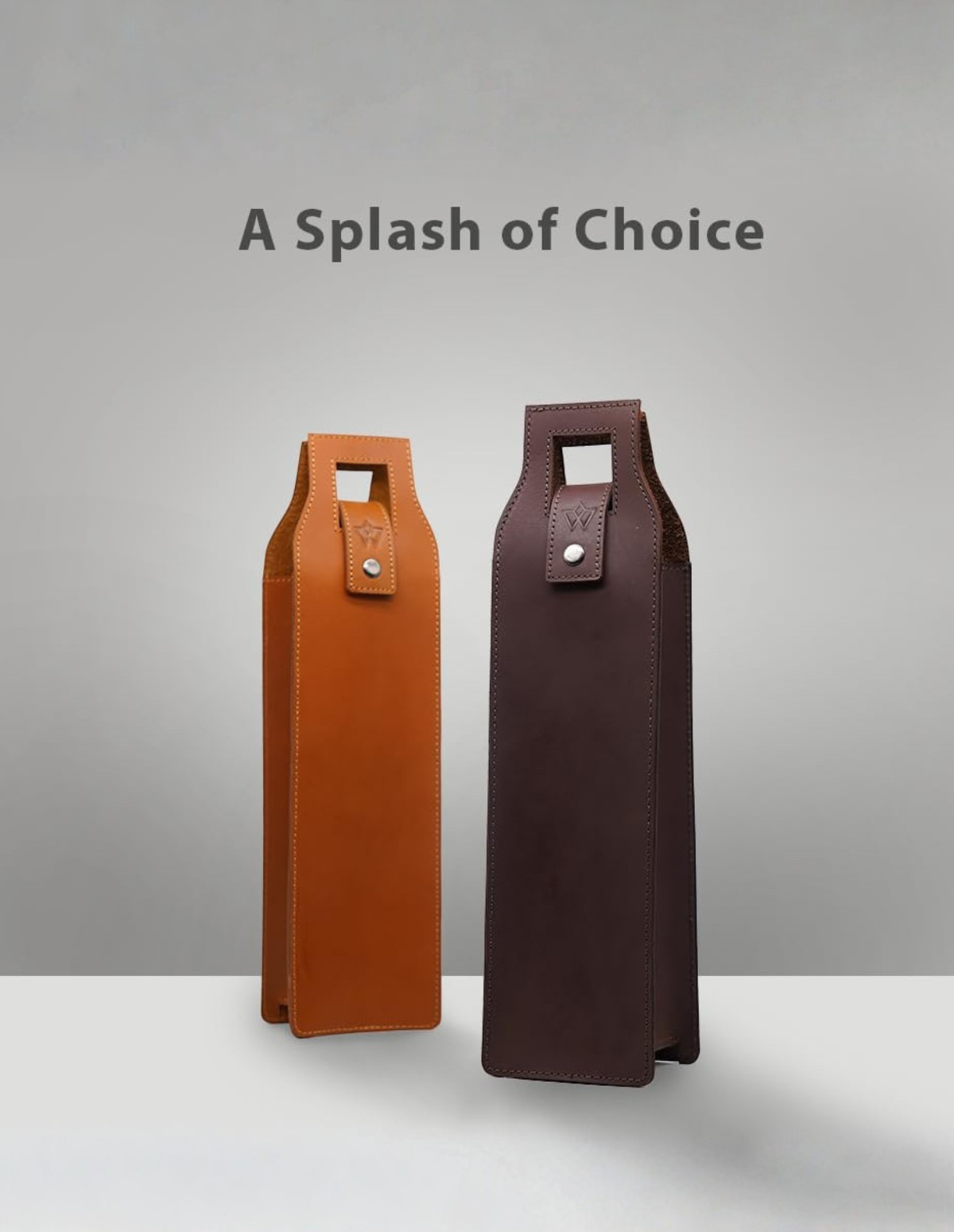 Leather Wine Bag