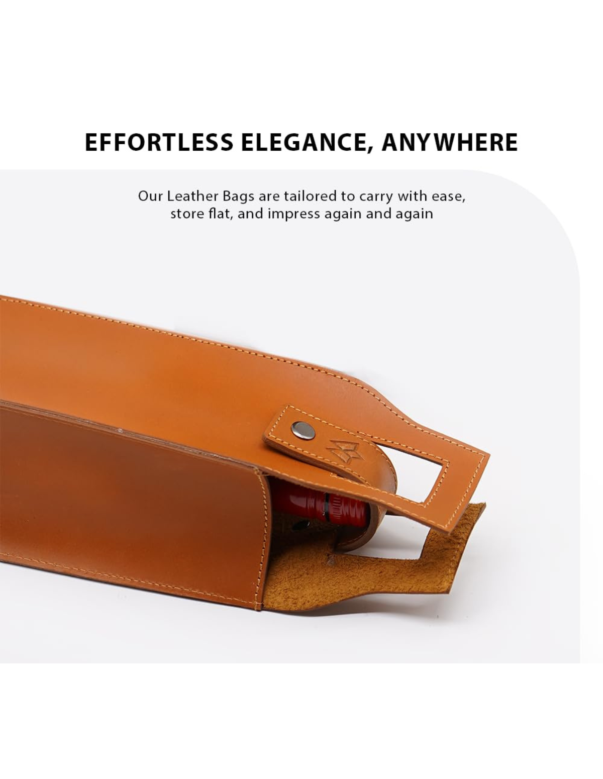Leather Wine Bag