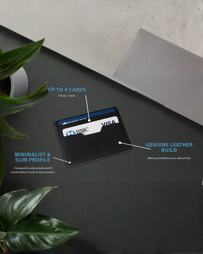 Leather Card Holder Slim