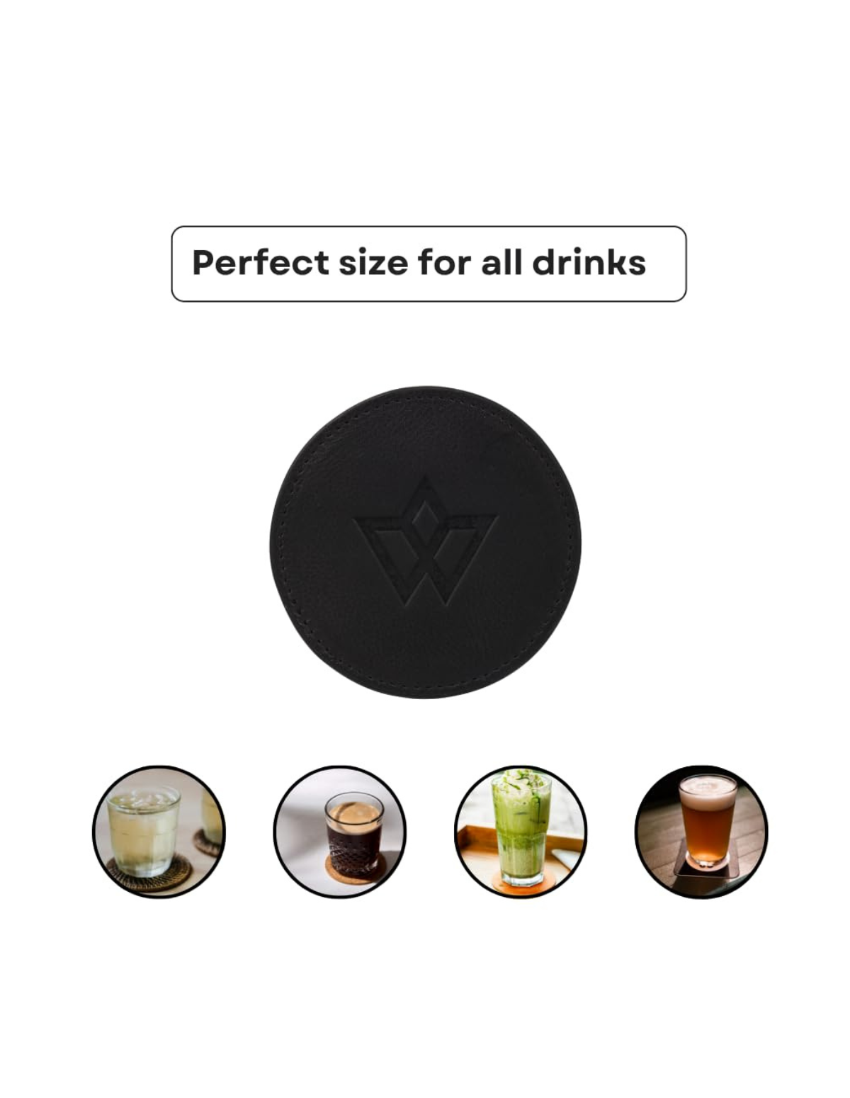 Genuine Leather Coasters