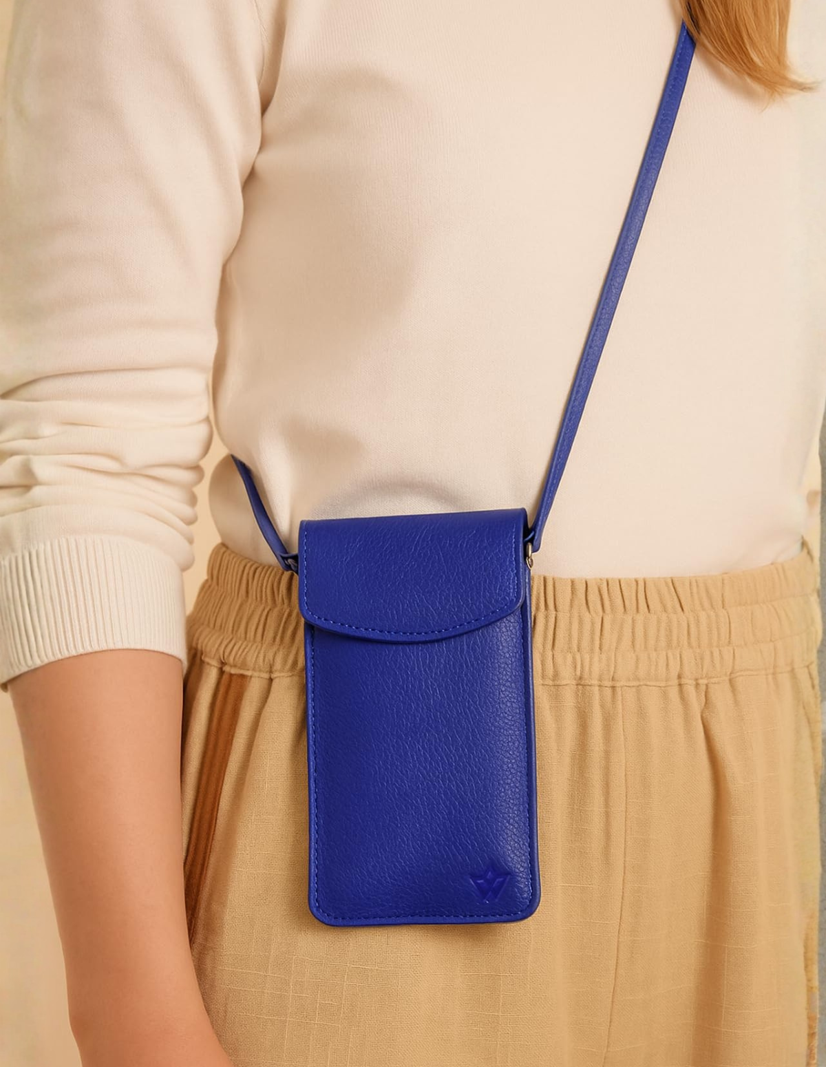 Genuine Leather Crossbody Phone Bag Sidekick