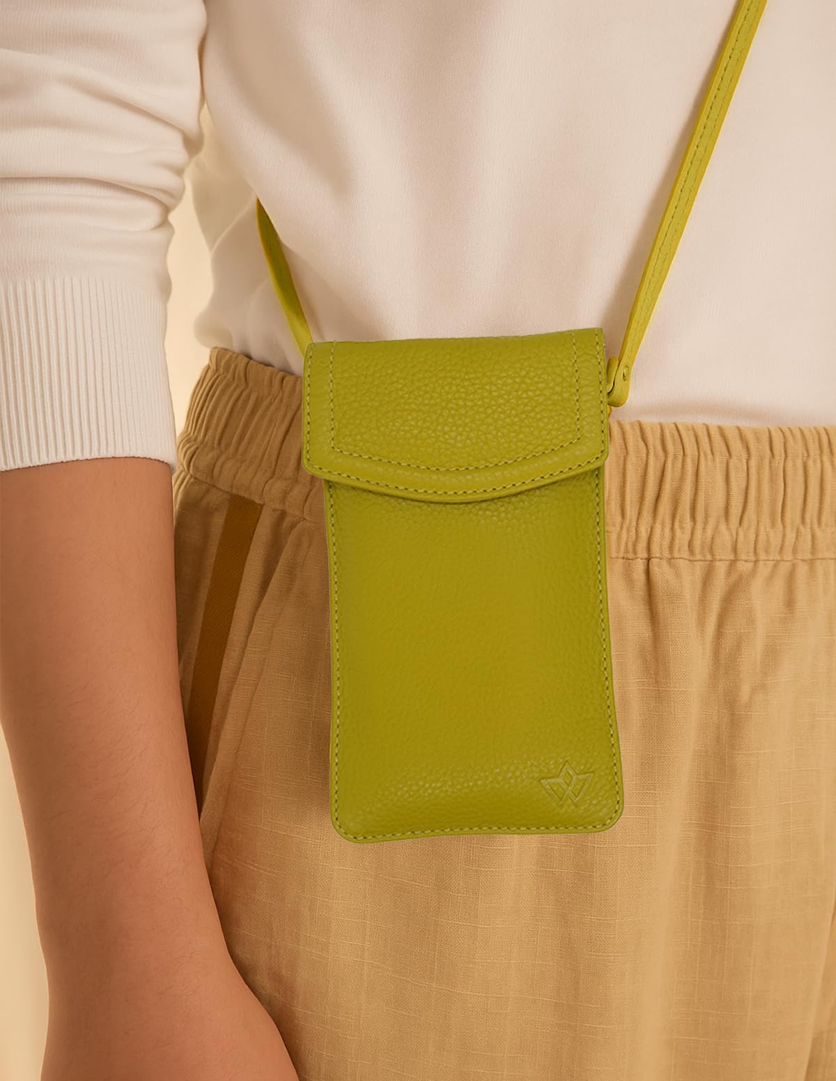Genuine Leather Crossbody Phone Bag Sidekick