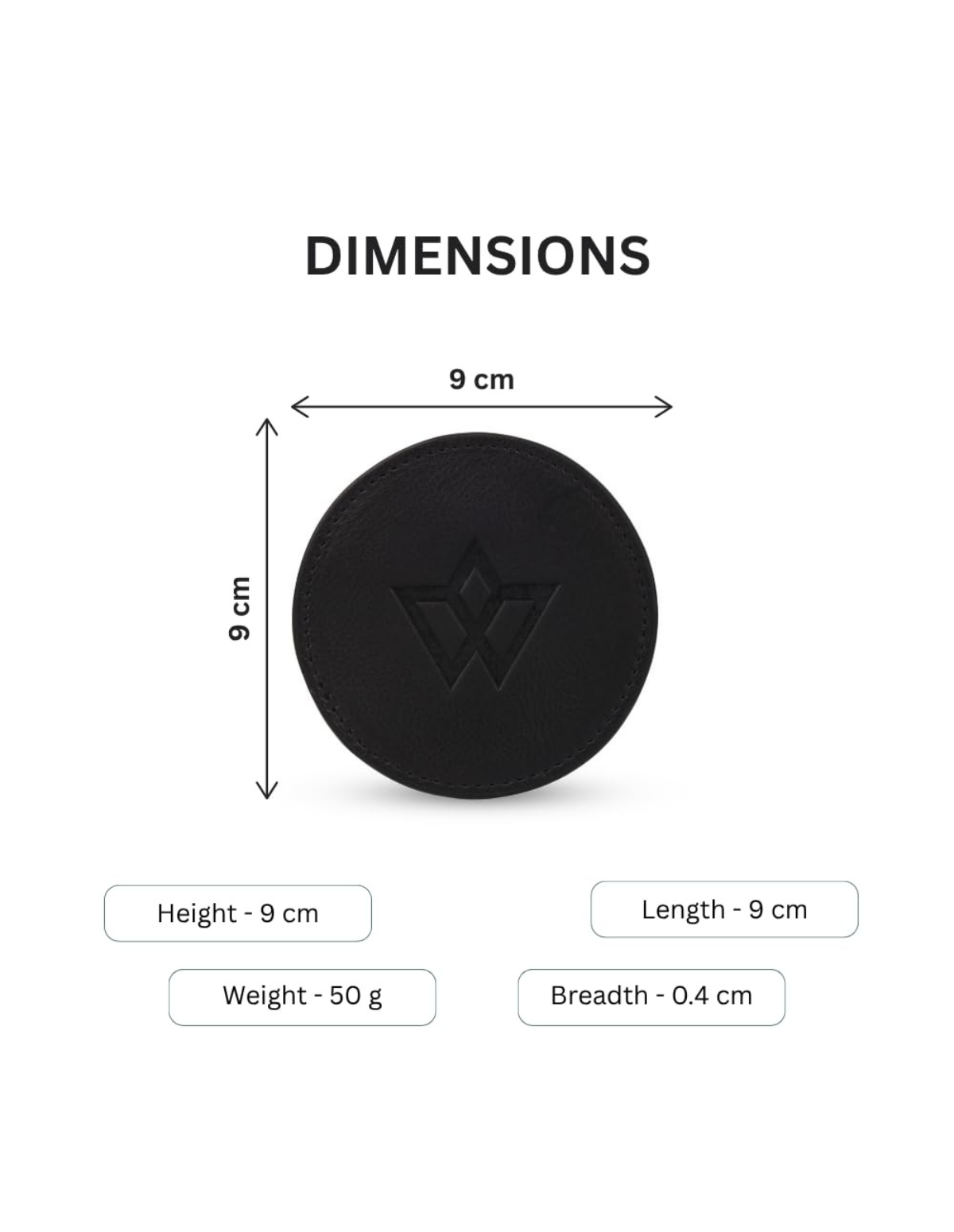 Genuine Leather Coasters