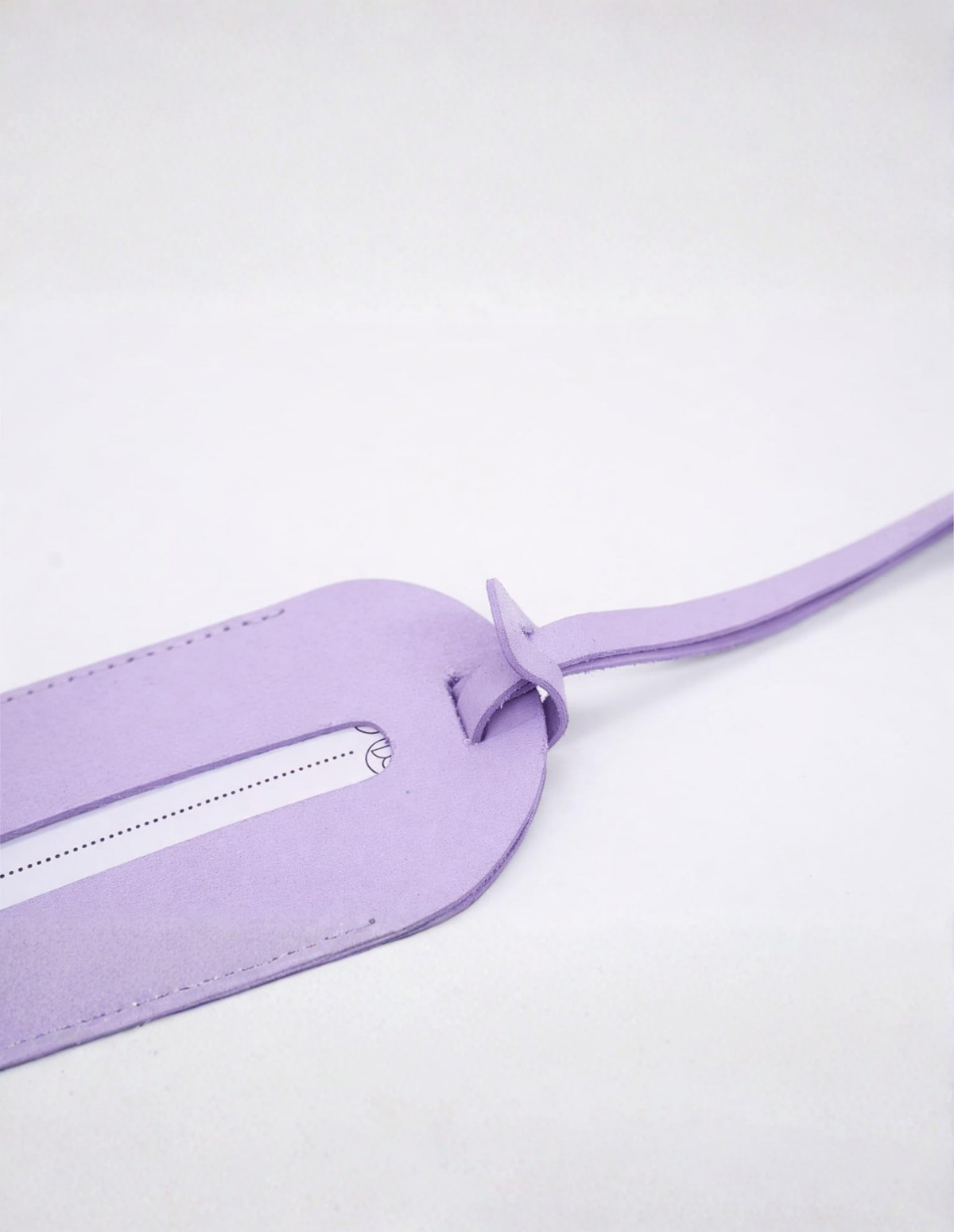 Genuine Leather Luggage Tag