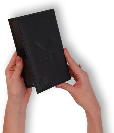 Golf Score Card and Tee Holder