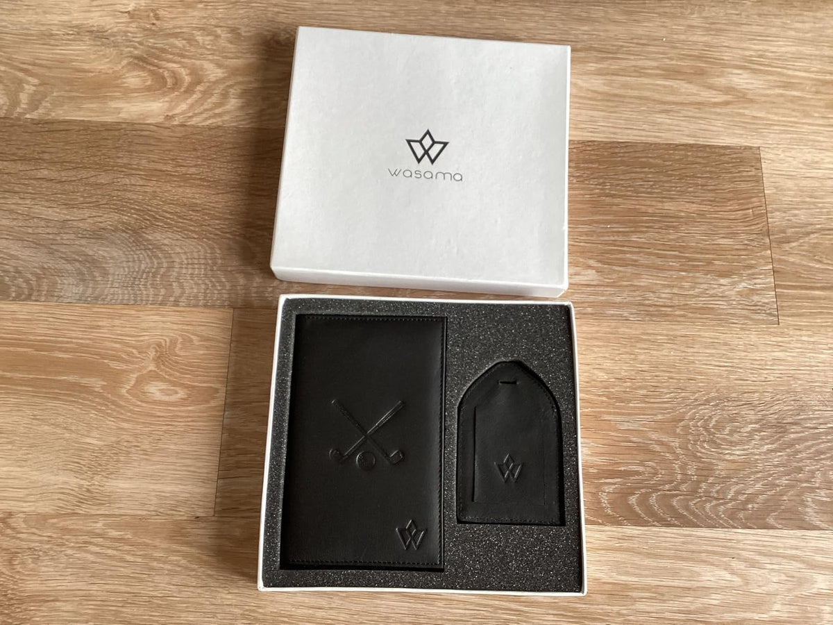 Golf Score Card and Tee Holder