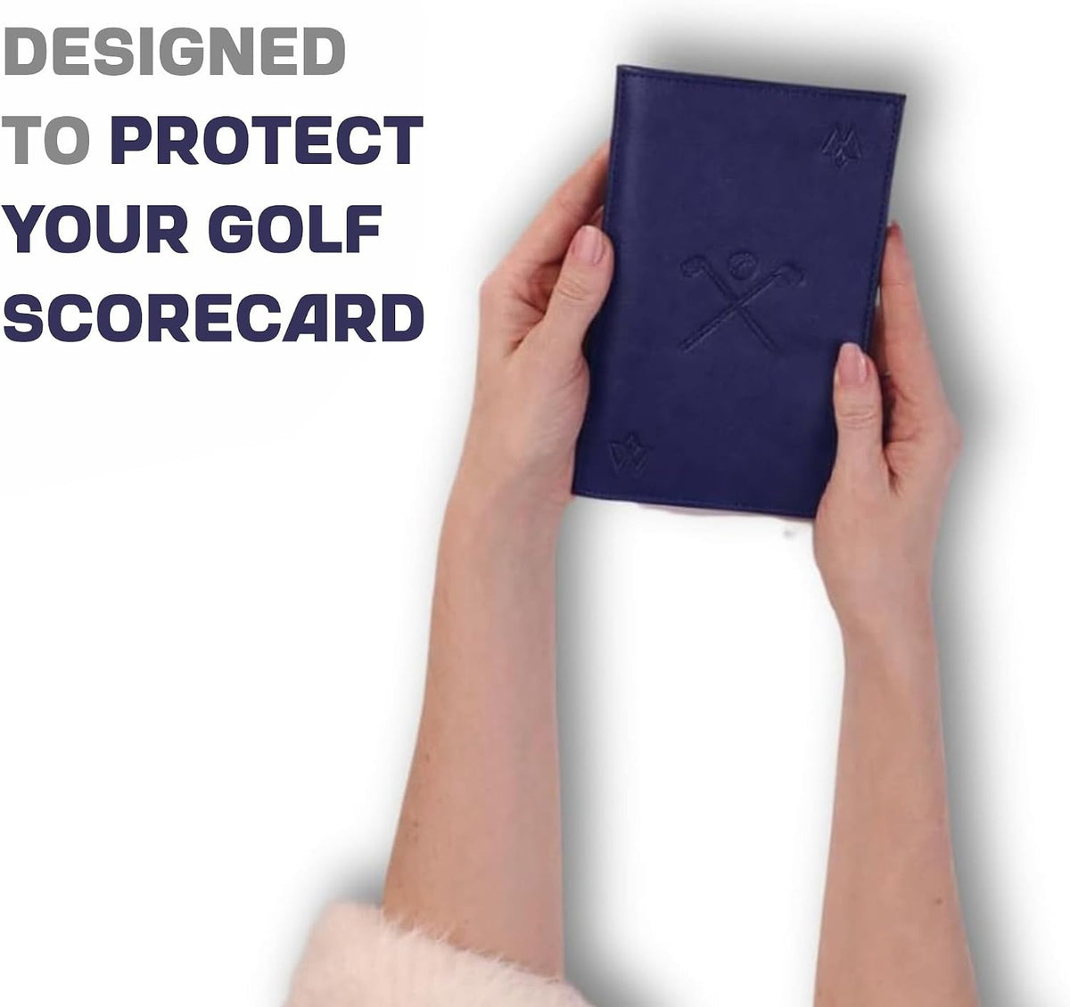 Golf Score Card and Tee Holder