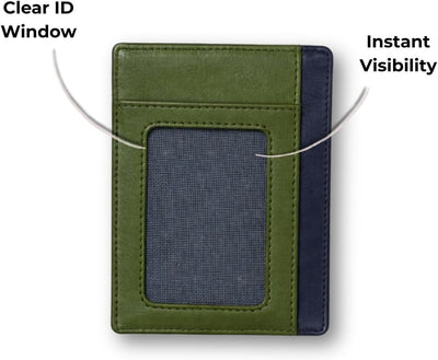 Genuine Leather Card Holder | Slim & Minimalist Wallet with 7 Slot Design