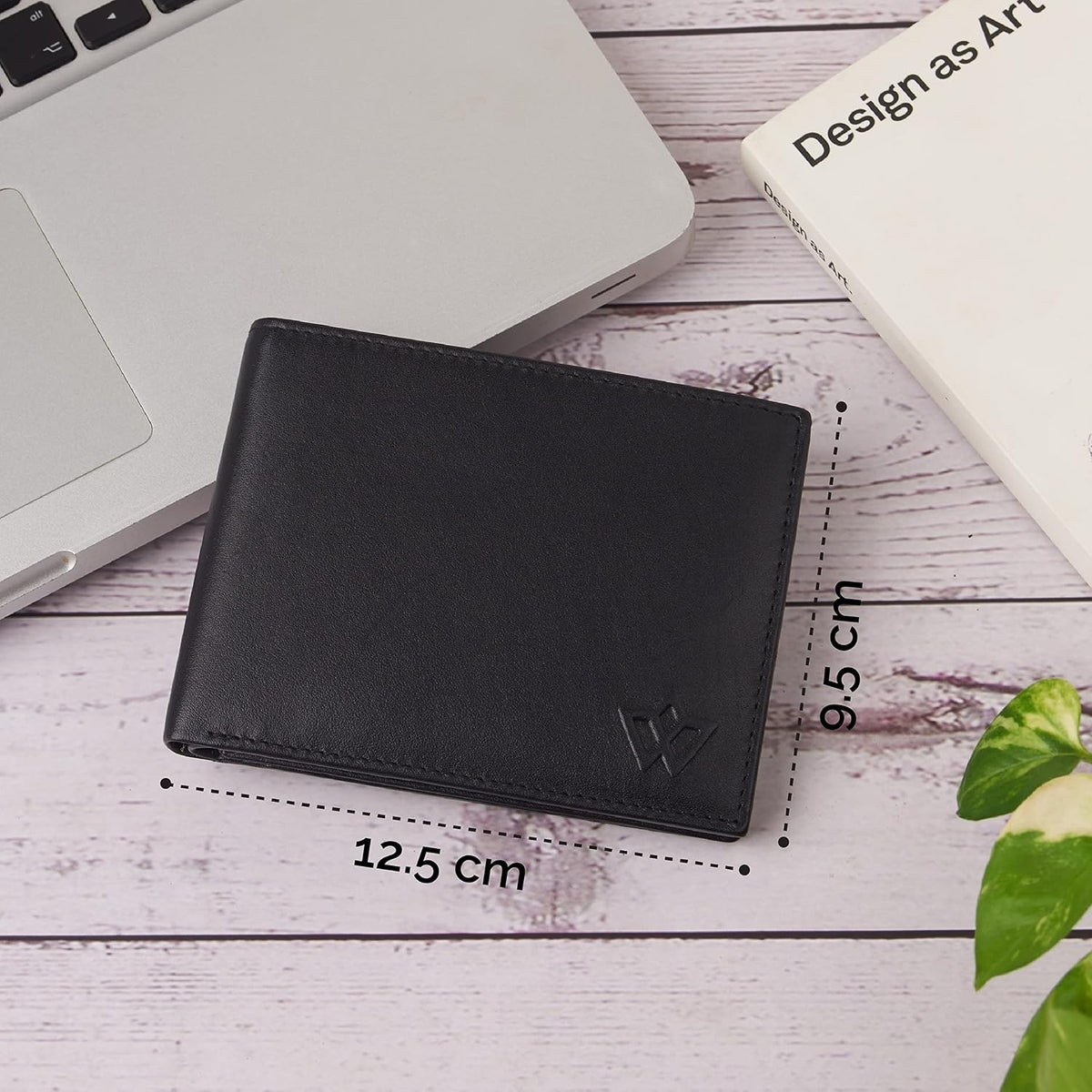 Genuine Napa Soft Leather Wallet for Men Black | Classic bi-fold Style, Multiple Card Slots, Durable | RFID Protection | The Classic