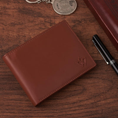 Genuine Napa Soft Leather Wallet for Men Black | Classic bi-fold Style, Multiple Card Slots, Durable | RFID Protection | The Classic
