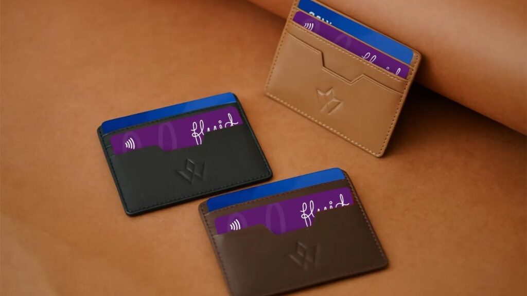 Minimalist leather card holders 