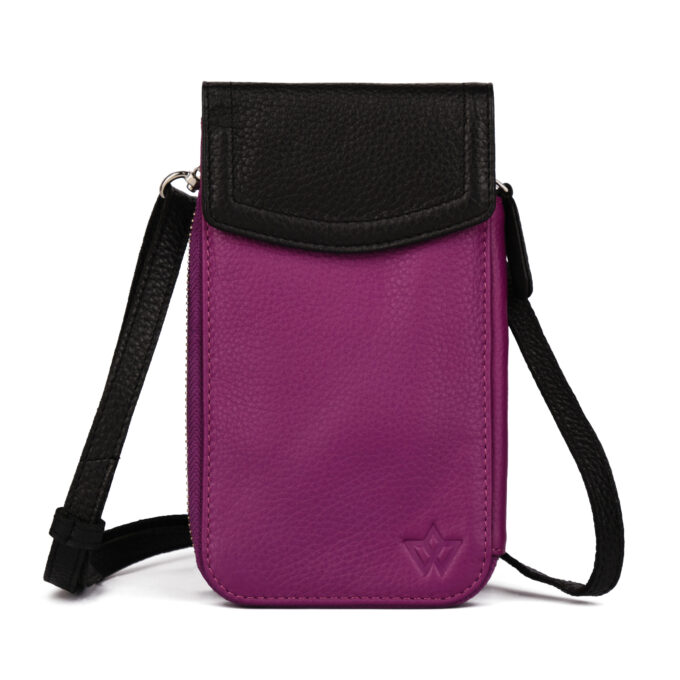 The Sidekick Plus Purple Dalhia - Midnight Black