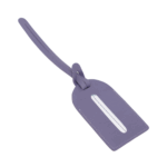 Leather Luggage Tag | Ashen Mist