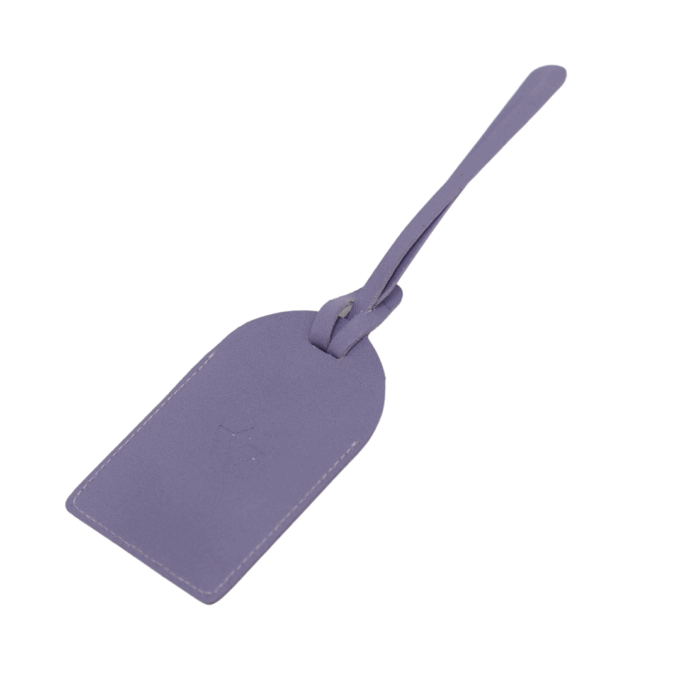 Leather Luggage Tag | Ashen Mist