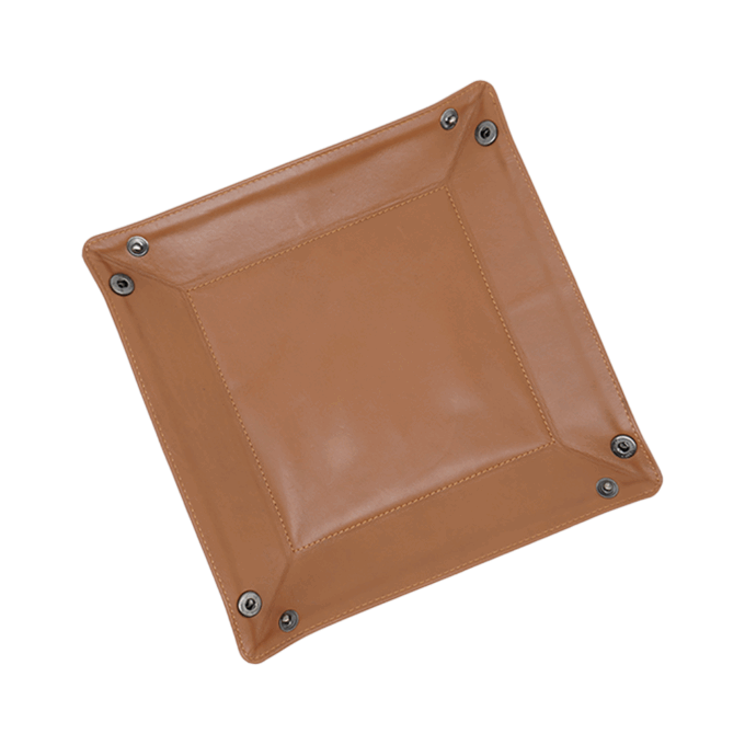 Leather Vale Tray | Vintage Chestnut
